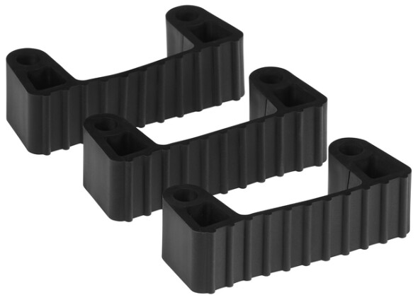 Vikan 3 Spare part rubber bands for 1011x & 1013x, Black