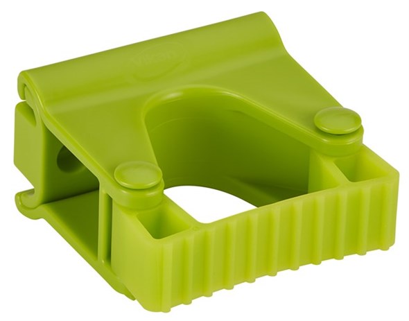 Vikan, Hygienic Wall Bracket, Grip Band Module, 82 mm, Lime