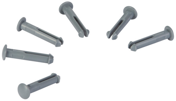 Vikan 6 Spare part pins for 1011x  & 1013x,Grey