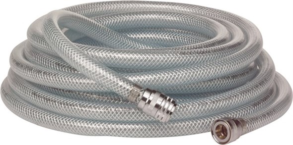 Vikan Cold water hose, 1/2"(Q), 10000 mm, White