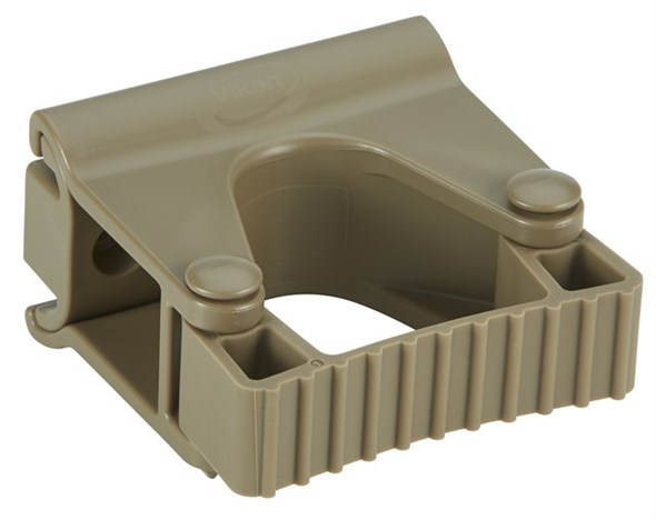 Vikan, Hygienic Wall Bracket, Grip Band Module, 82 mm, Brown