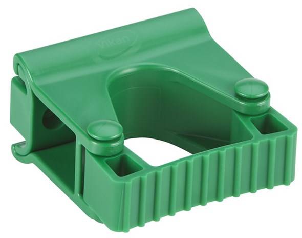 Vikan, Hygienic Wall Bracket, Grip Band Module, 82 mm, Green