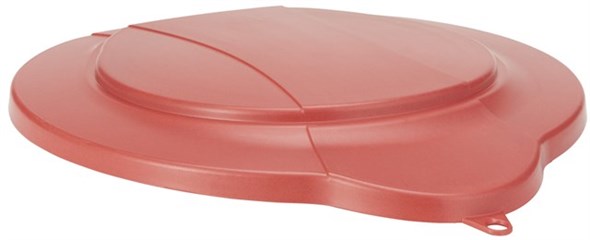 Vikan Lid f/Bucket 5694; Metal Detectable, 12 Litre, Red