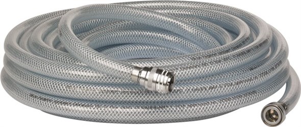 Vikan Cold water hose, 1/2"(Q), 15000 mm, White