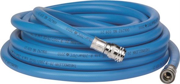 Vikan Hot Water Hose, 1/2"(Q), 10000 mm, Blue